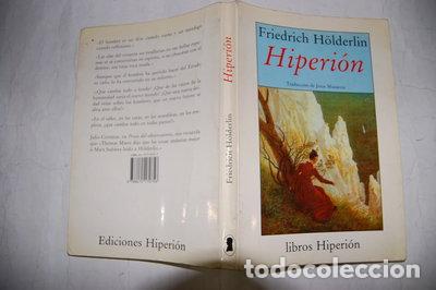 Libros: Hiperi&oacute;n o El eremita en Grecia- 9788475170756