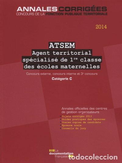 Libros: ATSEM : agent territorial sp&eacute;cialis&eacute; de 1re classe des &eacute;coles maternelles- 9782110098092