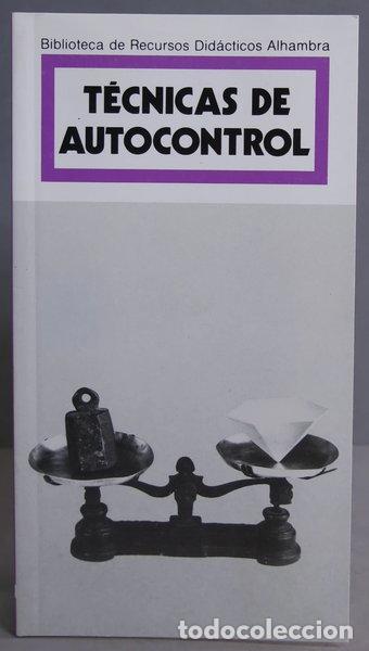 Libros: T&eacute;cnicas de autocontrol- 9788420517117