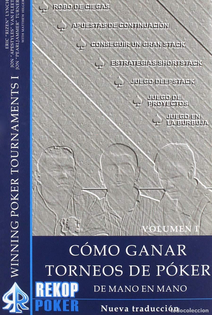 Libros: C&oacute;mo ganar torneos de p&oacute;ker de mano en mano, vol 1