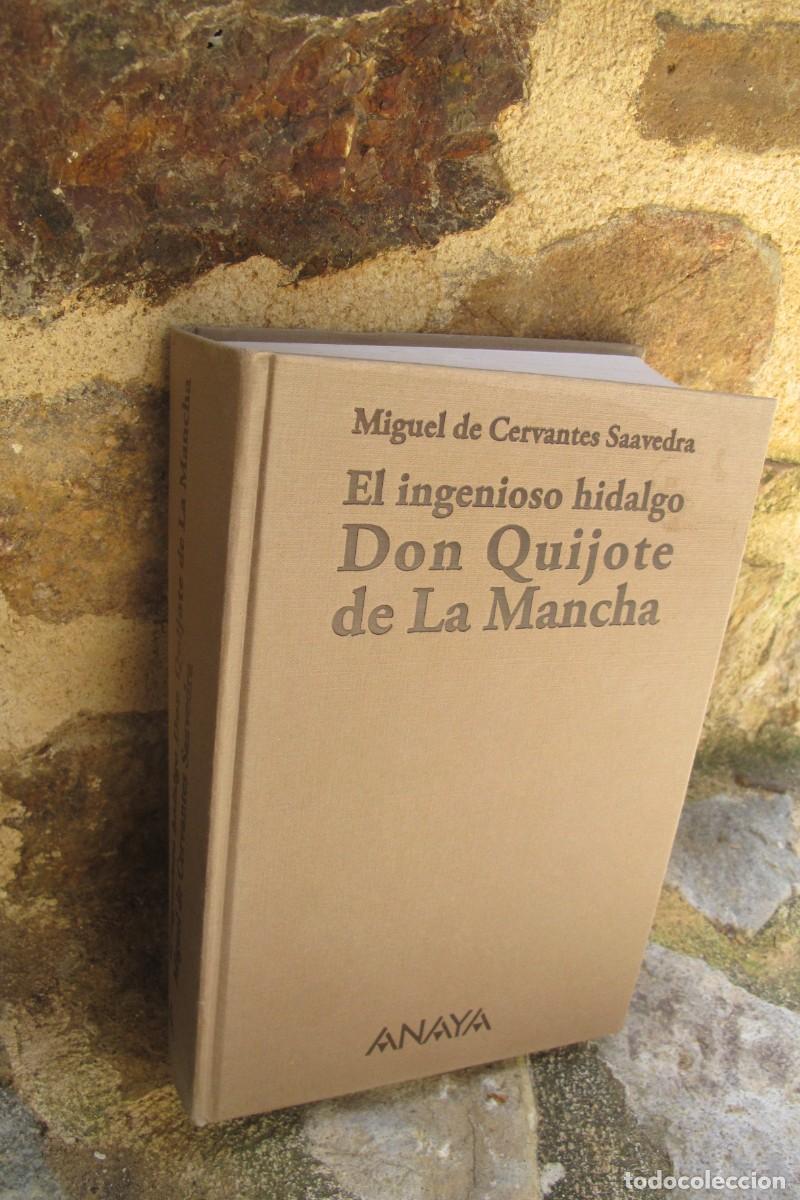 Libros: DON QUIJOTE DE LA MANCHA EL INGENIOSO HIDALGO MIGUEL DE CERVANTES SAAVEDRA 2005 ANAYA