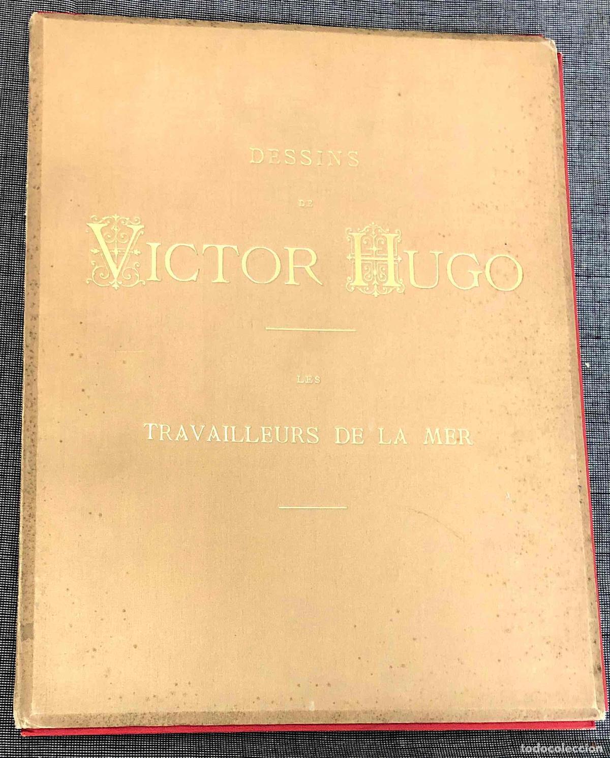 Libros: Dessins de Victor Hugo. Les travailleurs de la mer (Gravures de F. M&eacute;aulle) - Victor Hugo