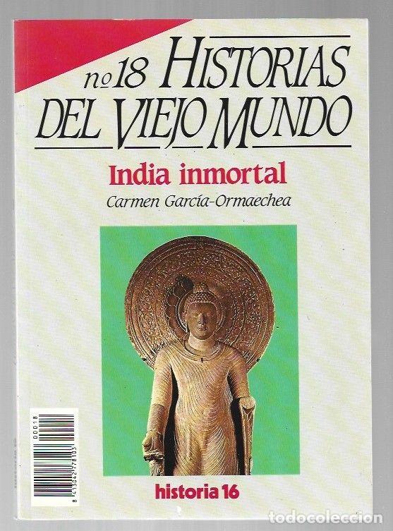 Livros em segunda m&atilde;o: HISTORIAS DEL VIEJO MUNDO 18: INDIA INMORTAL - GARCIA-ORMAECHEA, CARMEN