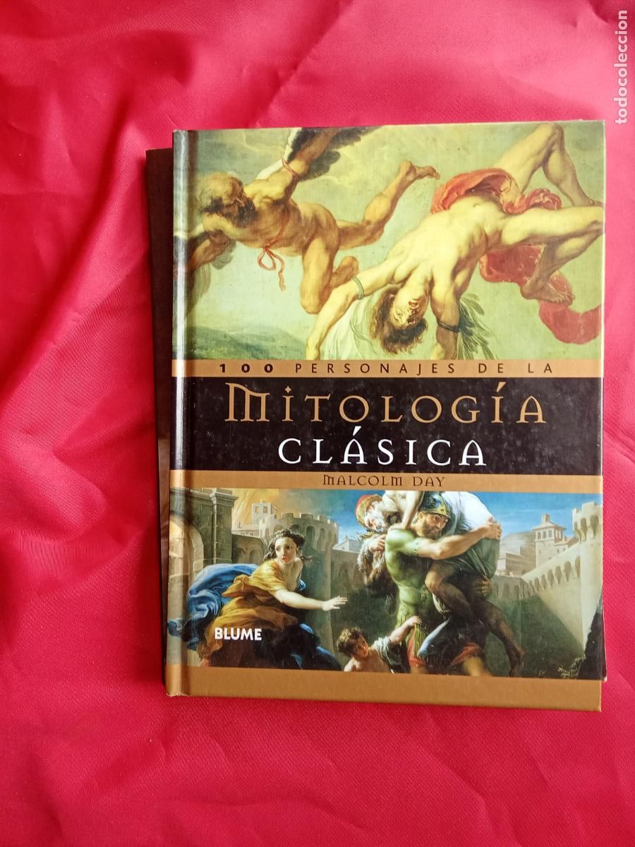Libros: 100 personajes de la mitolog&iacute;a cl&aacute;sica. Malcolm Day L.3858-762