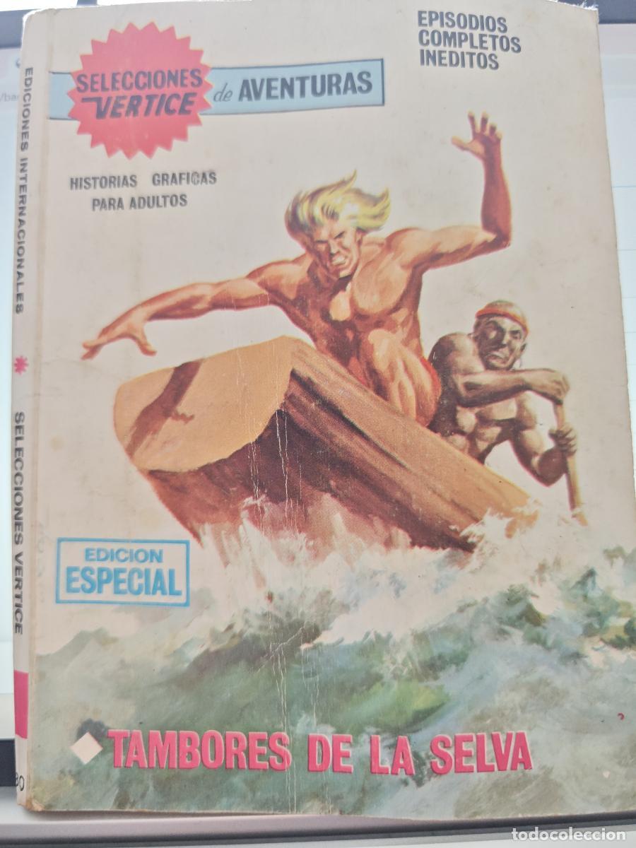 Libros: SELECCIONES VERTICE, EDITORIAL VERTICE,- N. 30, SABER REY DE LA JUNGLA , TAMBORES DE LA SElVA - - TD