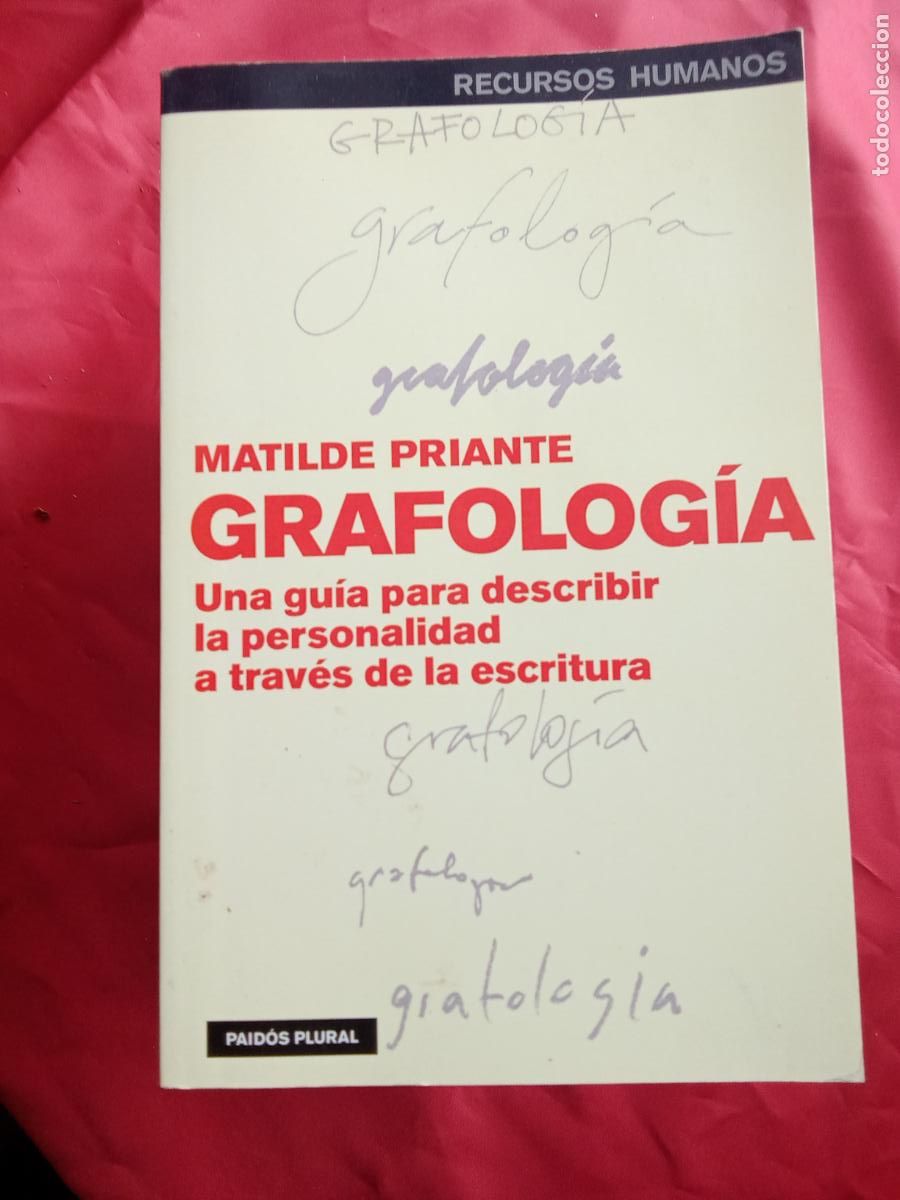 Libros: Grafolog&iacute;a. Matilde Priante L.3858-797