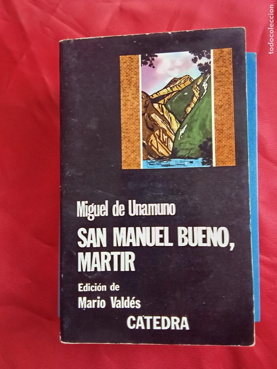 Libros: San Manuel Bueno, m&aacute;rtir. Miguel de Unamuno L.3858-804