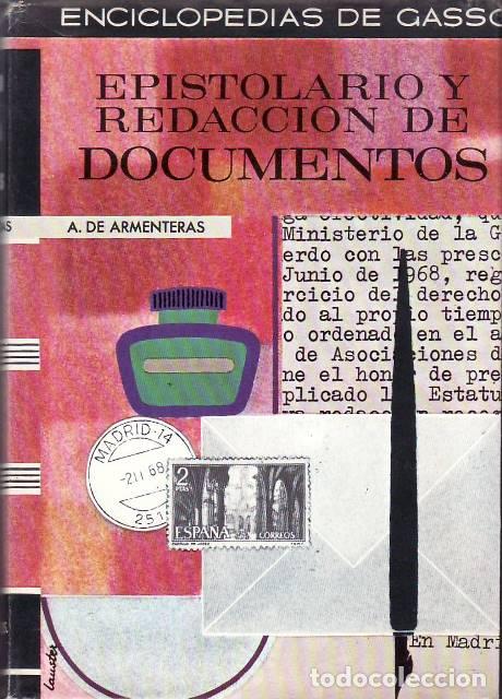B&uuml;cher: ARMENTERAS, Antonio.- - Epistolario y redacci&oacute;n de documentos. Pr&oacute;logo de Joaqu&iacute;n Calvo-Sotelo.