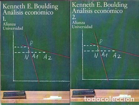 Libri di seconda mano: BOULDING, Kenneth E.- - An&aacute;lisis econ&oacute;mico. 2 tomos. Versi&oacute;n espa&ntilde;ola de A. Bramtot y Antonio Iglesi