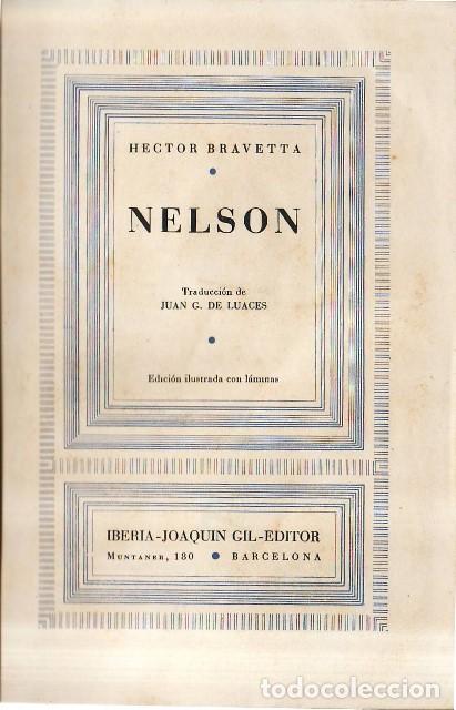 Livres: BRAVETTA, Nelson.- - Nelson. Traducci&oacute;n de Juan G. de Luaces.