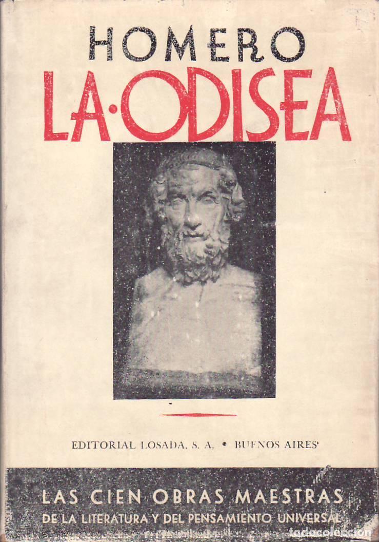 Libri di seconda mano: HOMERO.- - La odisea. Traducci&oacute;n de Lu&iacute;s Segal&aacute; y Estalella.