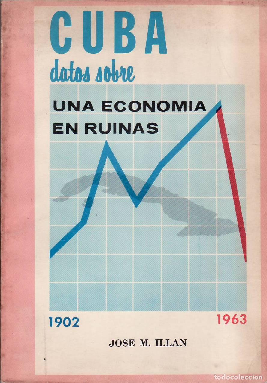 books: ILLAN, Jos&eacute; M.- - Cuba. Datos sobre una econom&iacute;a en ruinas (1902-1963).
