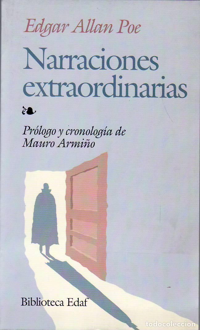 Libros: POE, Edgar Allan.- - Narraciones extraordinarias. Pr&oacute;logo y cronolog&iacute;a de Mauro Armi&ntilde;o.