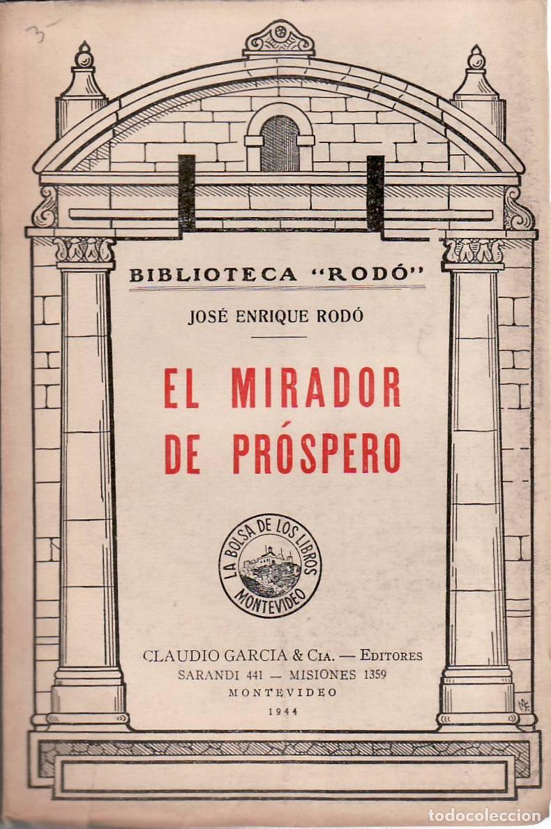 B&uuml;cher: ROD&Oacute;, Jos&eacute; Enrique.- - El mirador de pr&oacute;spero.