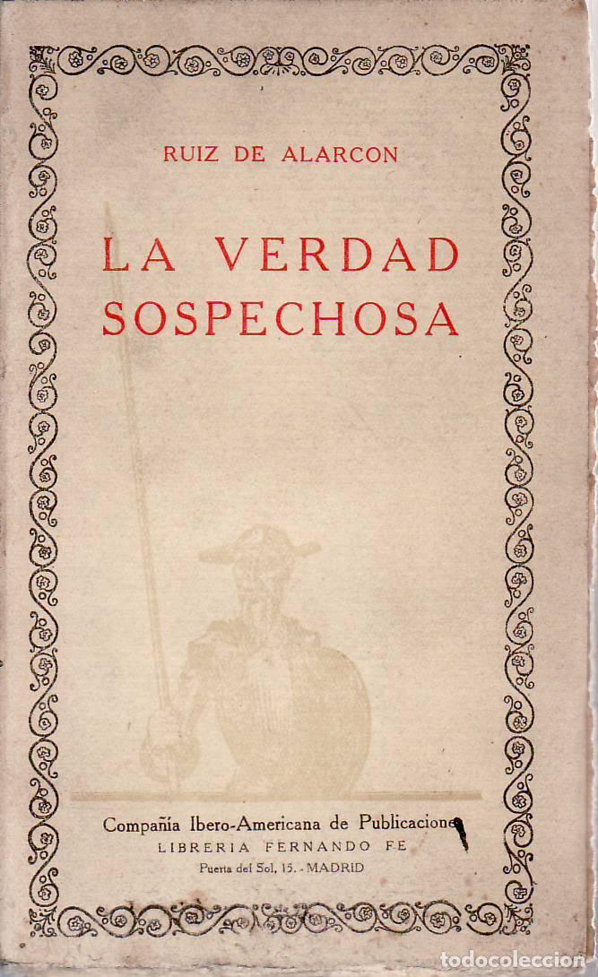 Libri di seconda mano: RUIZ DE ALARCON.- - La verdad sospechosa.