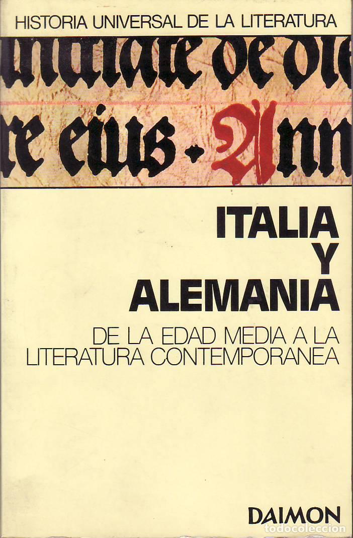 Libros: THOORENS, Le&oacute;n.- - Italia y Alemania. De la edad media a la literatura contempor&aacute;nea. Traducci&oacute;n de