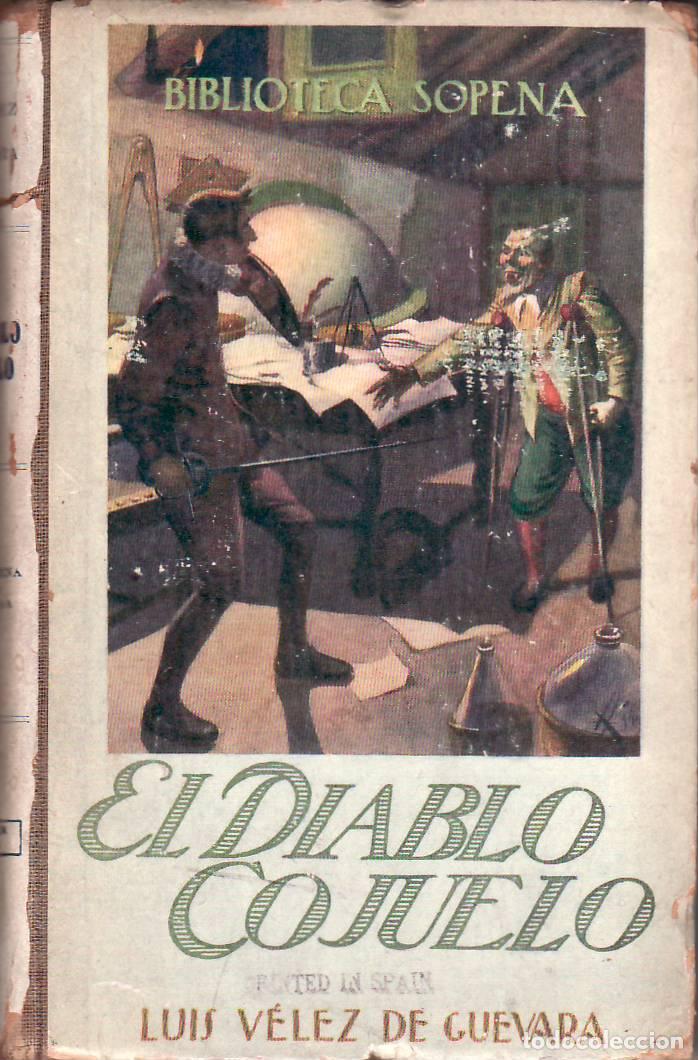 Libros: VELEZ DE GUEVARA, Luis.- - El diablo cojuelo. Pr&oacute;logo de A. Herrero Miguel. Novela.