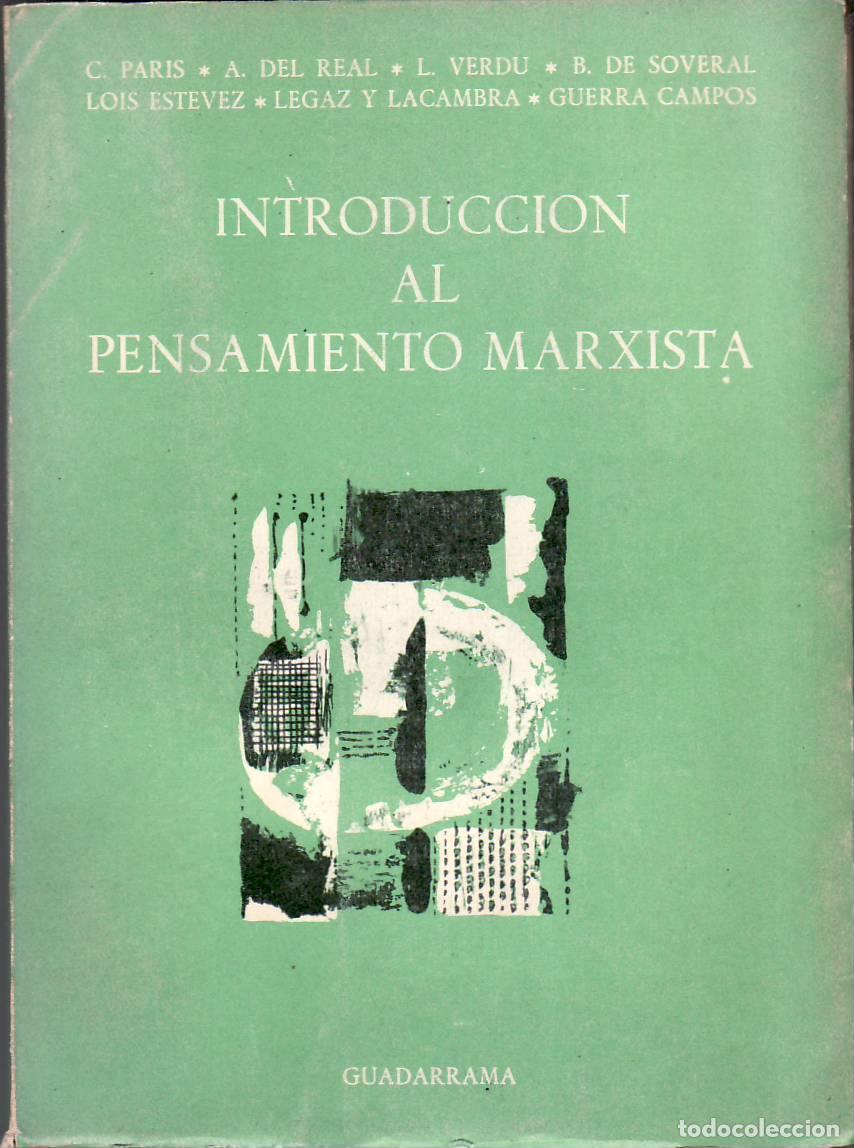 Libros: VV. AA.- - Introducci&oacute;n al pensamiento marxista.