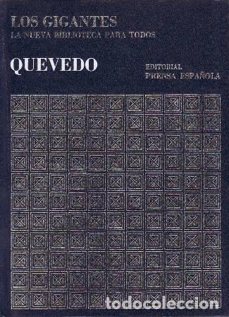 Libros: VV. AA.- - Francisco Quevedo. Colecci&oacute;n dirigida por Torcuato Luca de Tena y Brunet.