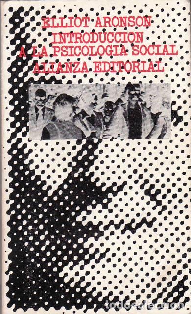 B&uuml;cher: ARONSON, Elliot.- - Introducci&oacute;n a la psicolog&iacute;a social.