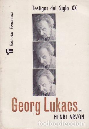 books: ARVON, Henri.- - Georg Lukacs.