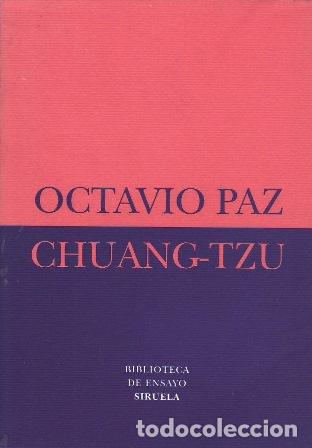 Libros: PAZ, Octavio.- - Chuang-Tzu. - Foto 1