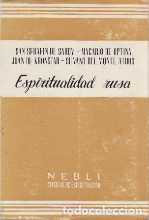 Libros: VV. AA.- - Espiritualidad rusa. Selecci&oacute;n de Divo Barsotti: - Foto 1