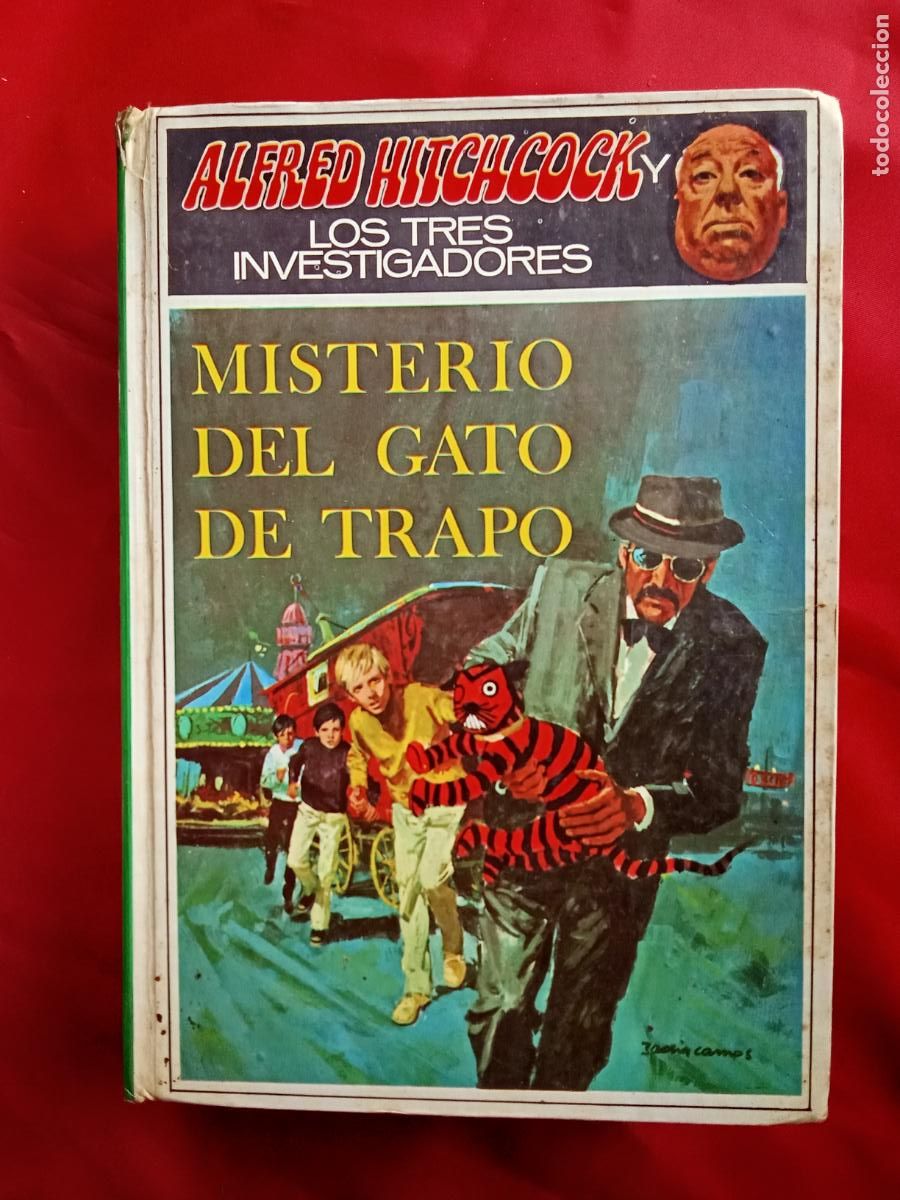 B&uuml;cher: Alfred Hitchcock y los tres investigadores: Misterio del gato de trapo L.3858-858