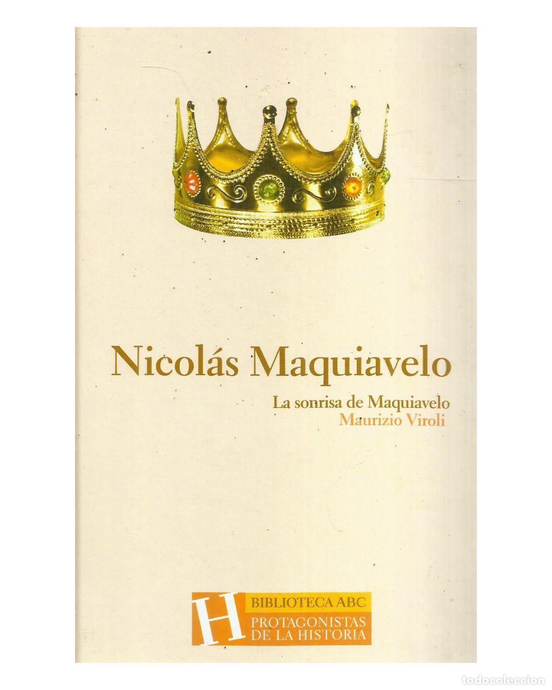 Libros: La sonrisa de Maquiavelo - Maurizio Viroli