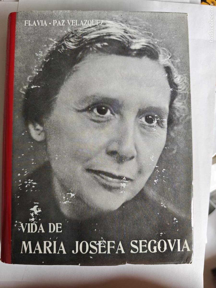 Libros: Vida de Mar&iacute;a Josefa Segovia - Flavia-Paz vel&aacute;zquez tdk77