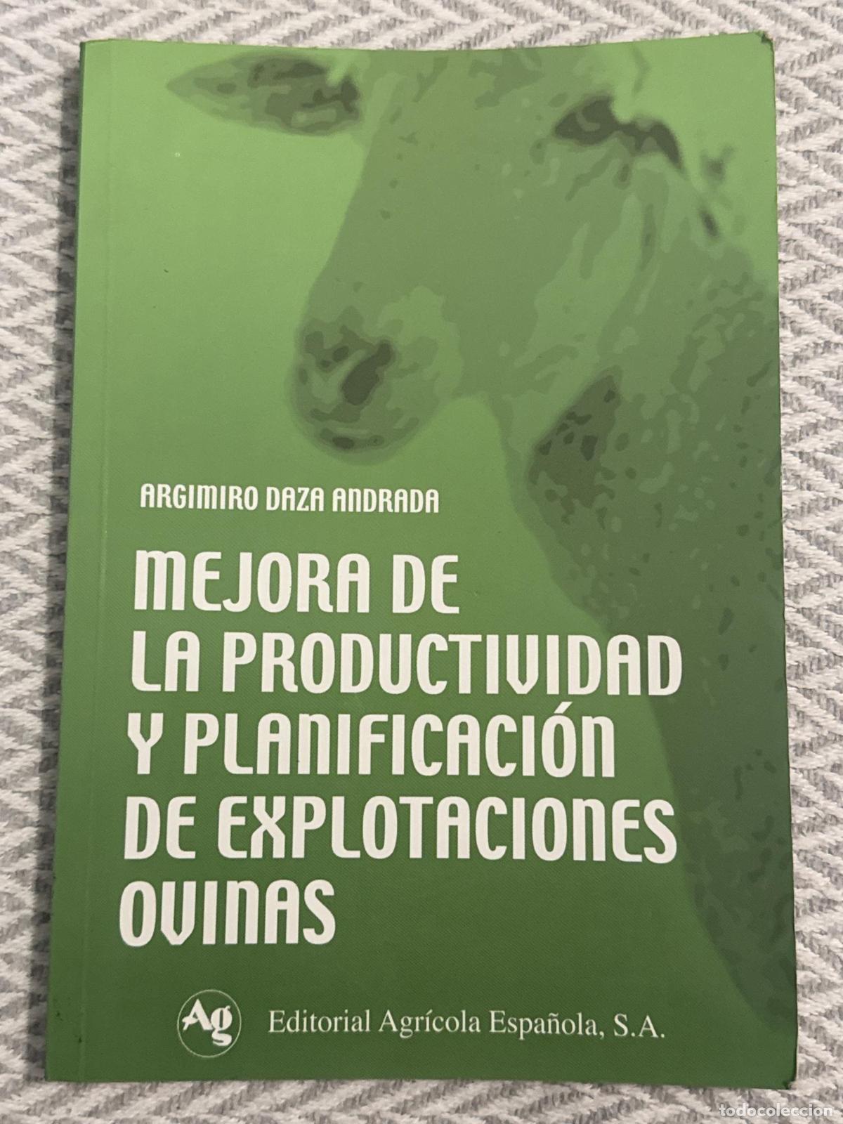 Libros: Mejora de la productividad y planificaci&oacute;n de explotaciones ovinas de Agrimiro Daza Andrada - Agrimi