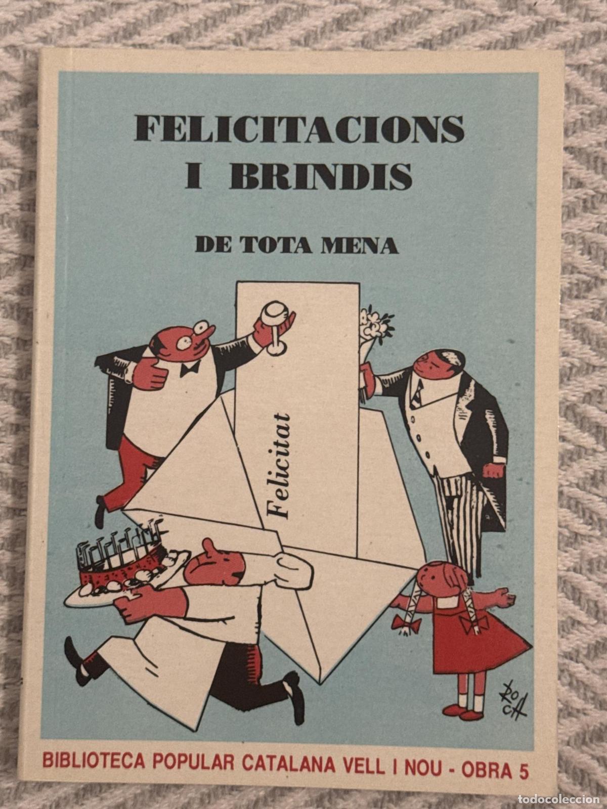 Libros: Felicitacions i brindis de tota mena - Jordi Garbella