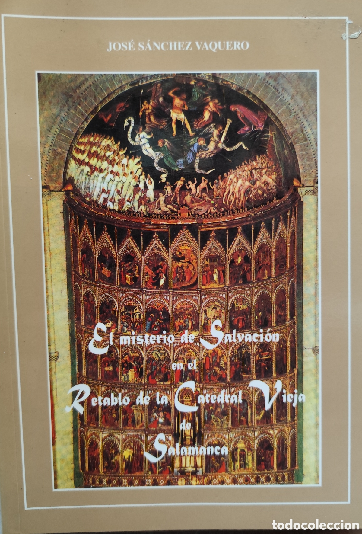 B&uuml;cher: EL MISTERIO DE SALVACION EN EL RETABLO DE LA CATEDRAL VIEJA DE SALAMANCA. 1&ordf; Edici&oacute;n. A&ntilde;o 998 - SANC