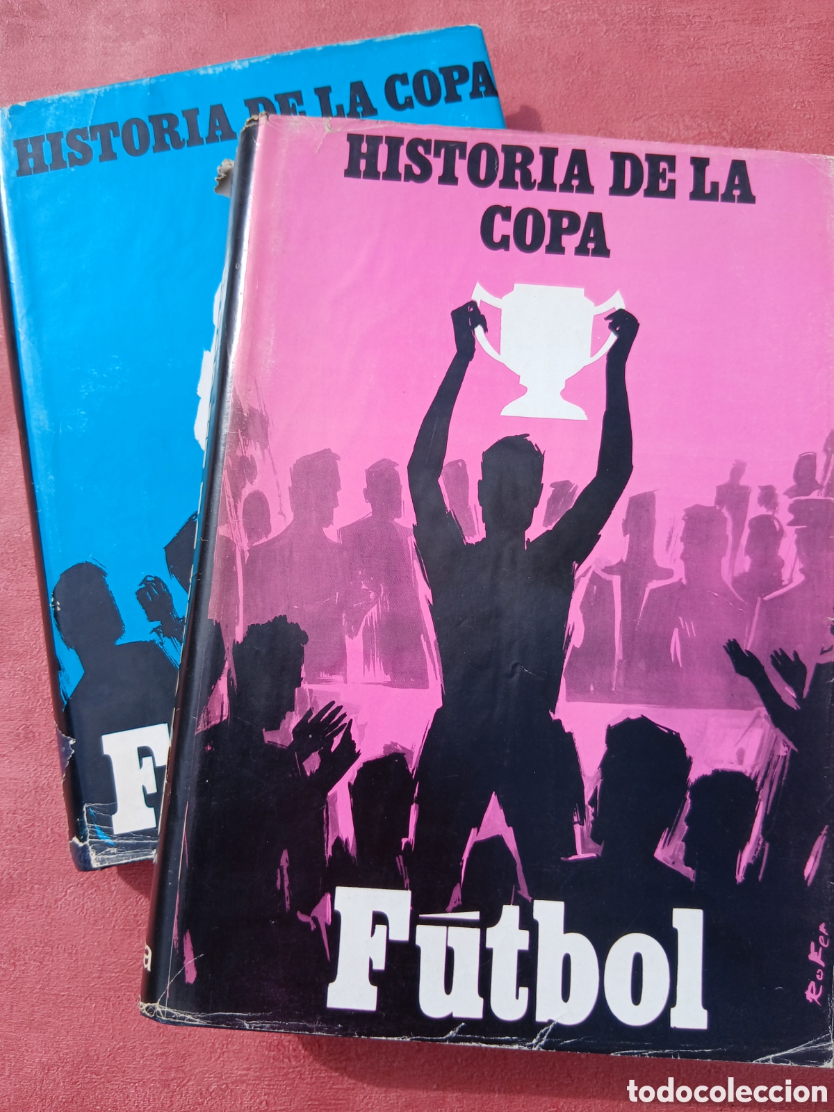 Libros: Historia de la Copa. Tomos 1 y 2. Nicol&aacute;s y Enrique Fuentes.