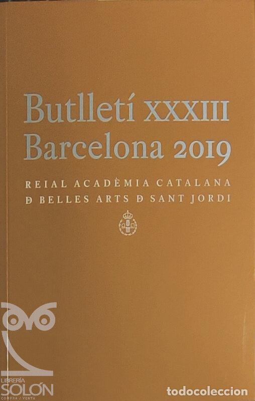 books: Butllet&iacute; XXXIII Barcelona 2019 - Aa. Vv.