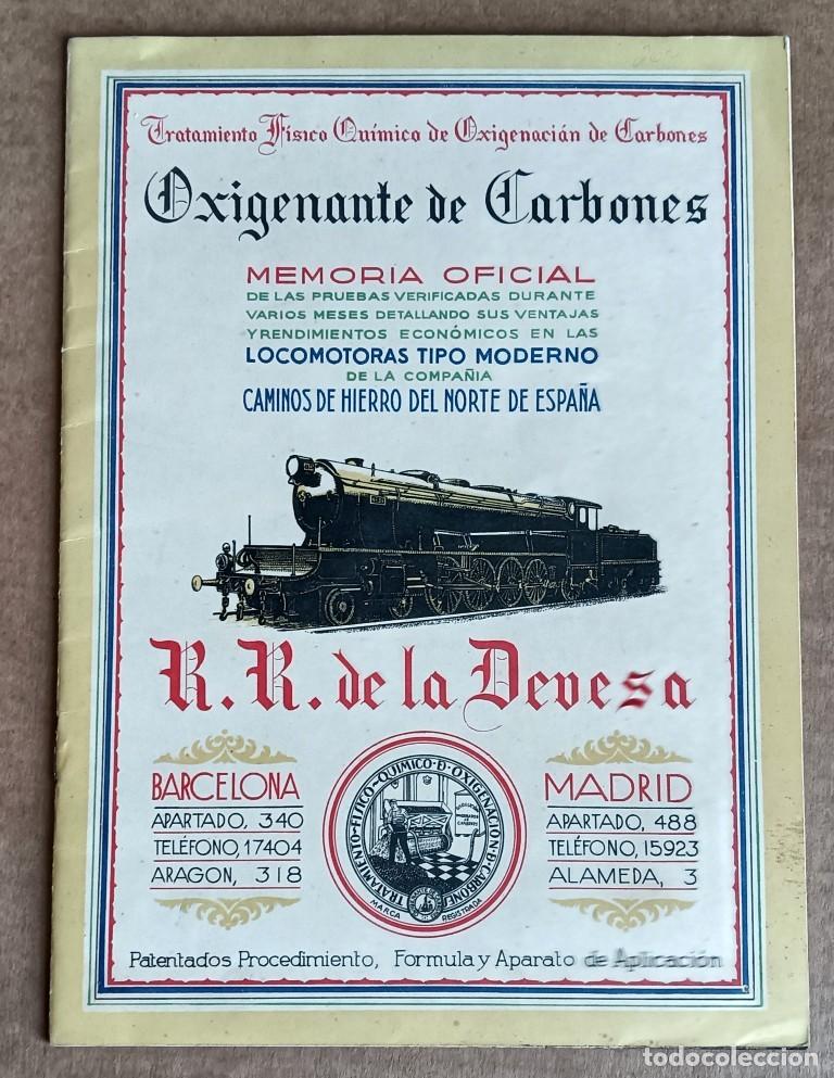 Libros: Tratamiento f&iacute;sico qu&iacute;mico de oxigenaci&oacute;n de carbones Locomotoras de tipo moderno de la compa&ntilde;&iacute;a cam