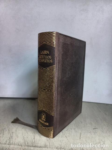 Libros: Mariano Jos&eacute; de Larra - Art&iacute;culos completos [Aguilar]