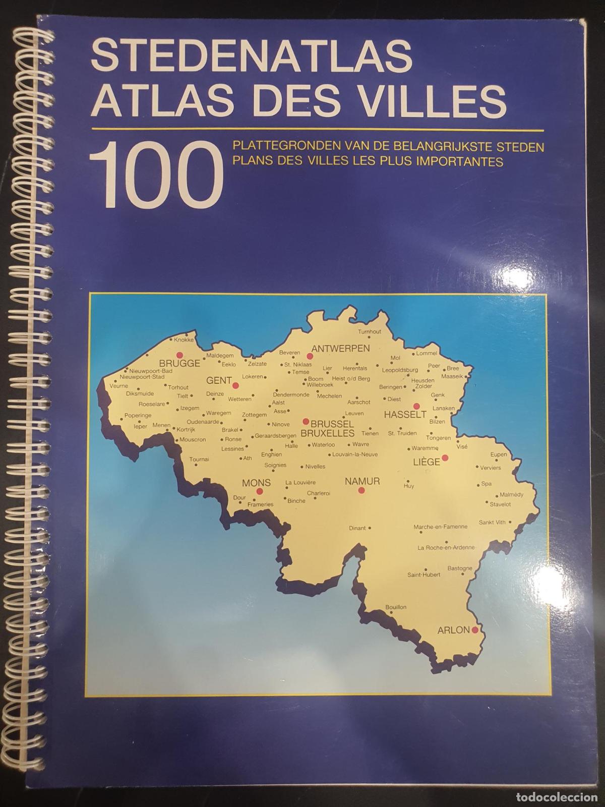 Libros: Atlas des villes 100 plans des villes les plus importantes -