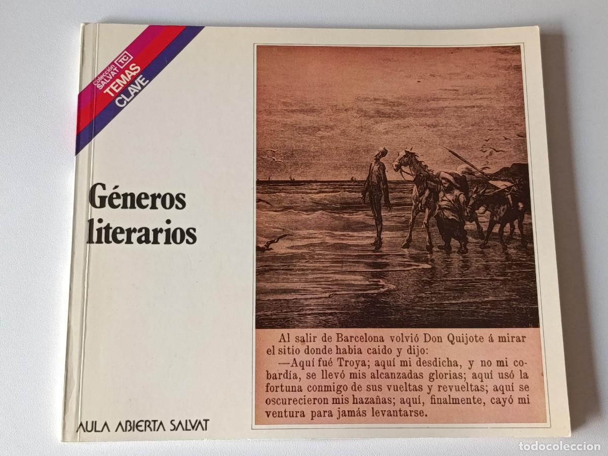 Libros: AULA ABIERTA SALVAT GENEROS LITERARIOS