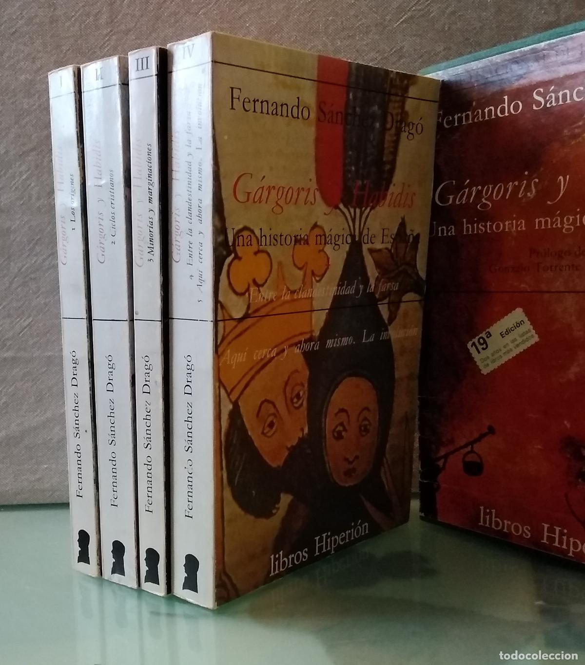 Libros: Gargoris y Habidis, una historia m&aacute;gica de Espa&ntilde;a (los cuatro tomos, obra completa) - Fernando S&aacute;nch