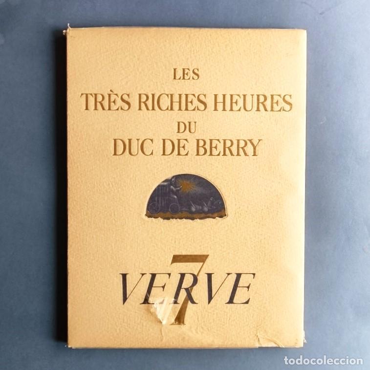 Libros: Verve. The French Review of Art. No. 7. Directeur E. T&eacute;riade. Les Tr&egrave;s Riches Heures du Duc de Berry