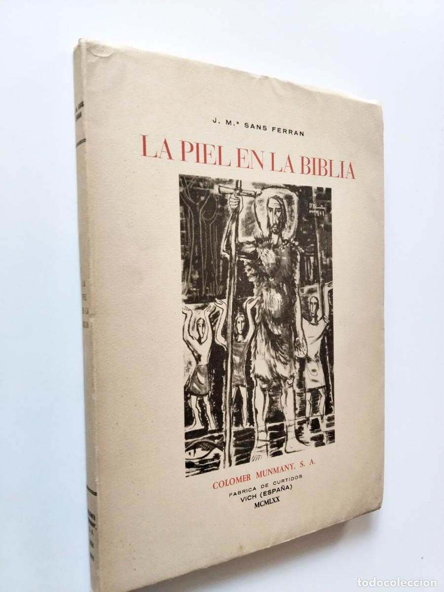 books: J. M&ordf; Sans Ferr&aacute;n - La piel en la Biblia