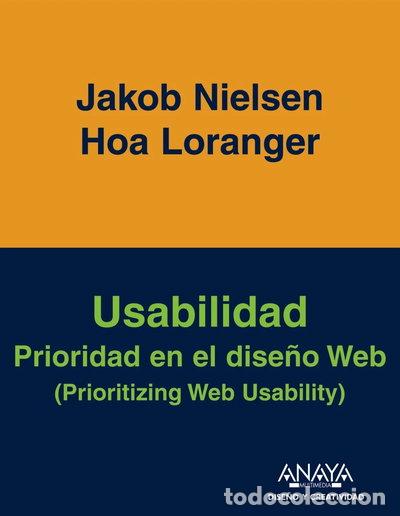 Libros: Usabilidad. Prioridad en el dise&ntilde;o Web- 9788441520929