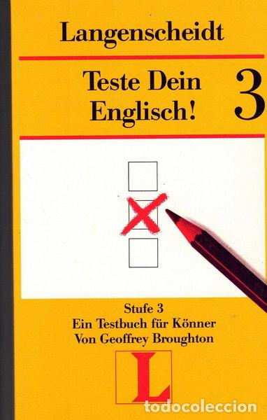 Libros: Teste Dein Englisch! 3. Testbuch f&uuml;r K&ouml;nner- 9783468385025