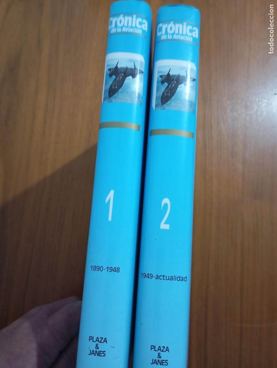 Libros: CR&Oacute;NICA DE LA AVIACI&Oacute;N. PLAZA JANES. 2 TOMOS