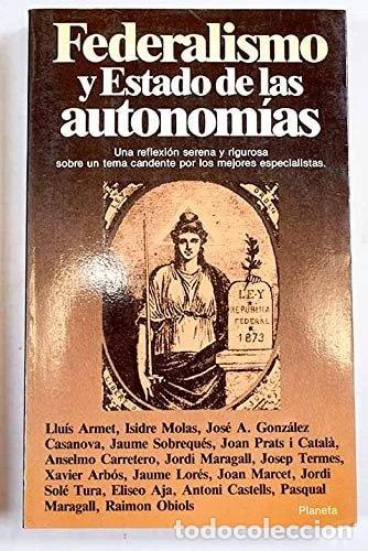 Livros em segunda m&atilde;o: Federalismo y estado de las autonom&iacute;as- 9788432044168