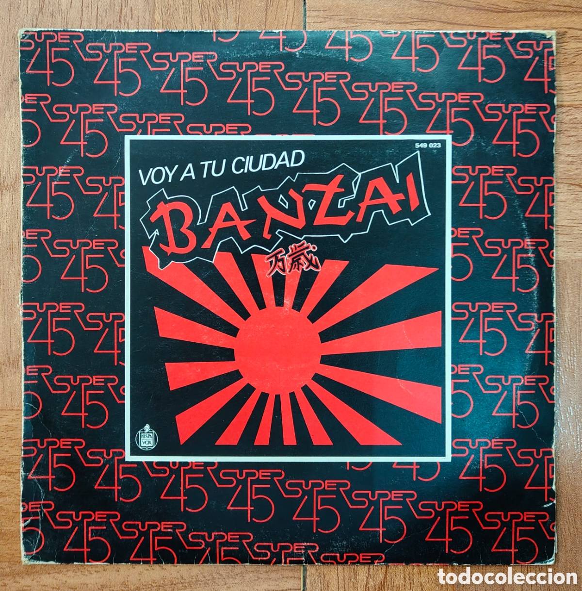 books: Voy a tu ciudad � Maxi Single � Hispavox � 1983 - Banzai