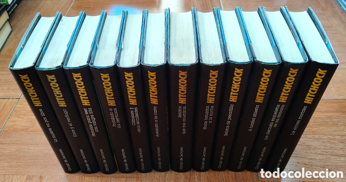 books: Biblioteca Alfred Hitchcock � 12 Novelas Misterio y Suspense � Colecci&oacute;n Completa - VV. AA.