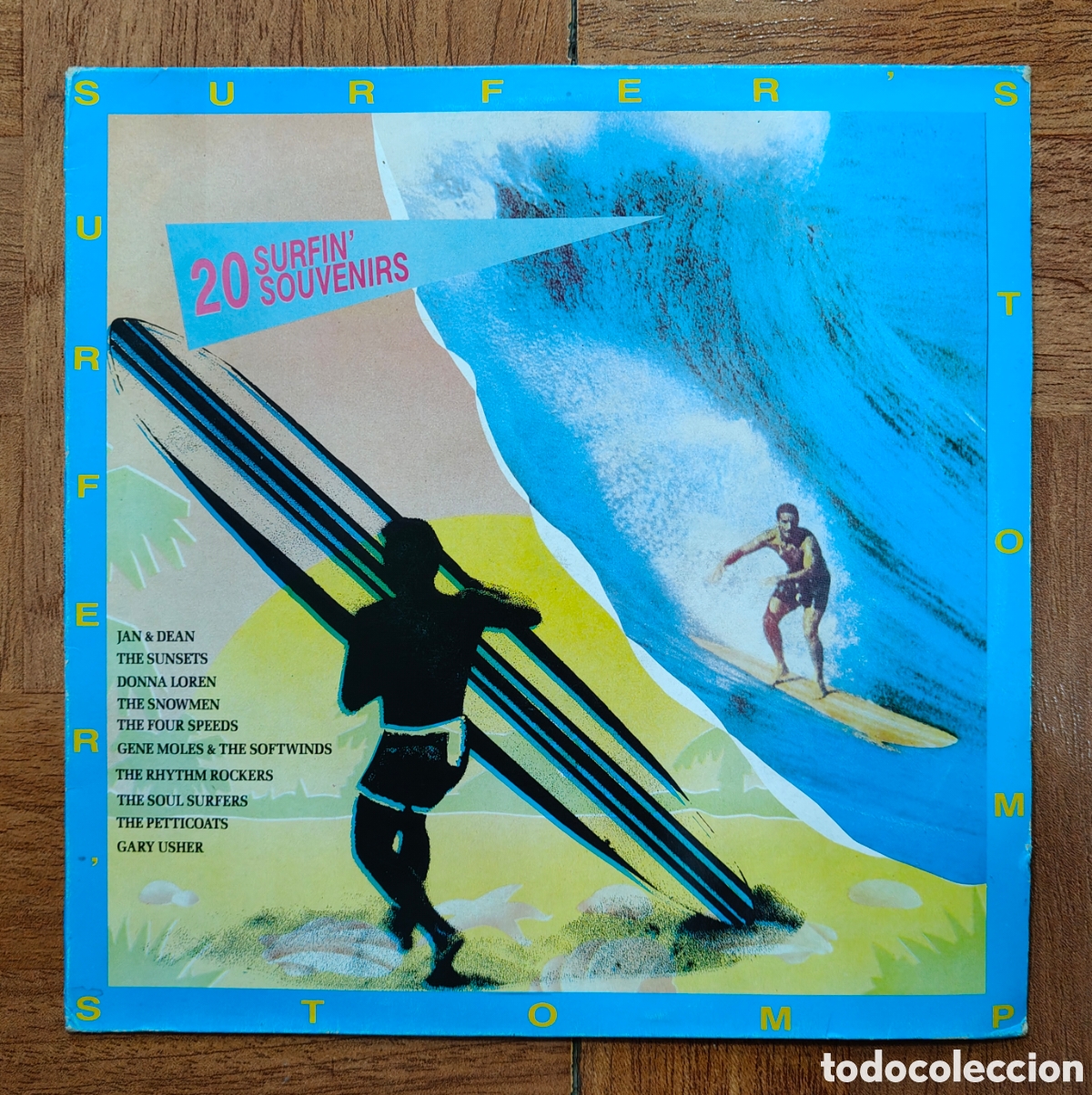 Libros: Surfer's Stomp � LP � Zafiro- 1990 - VV. AA.