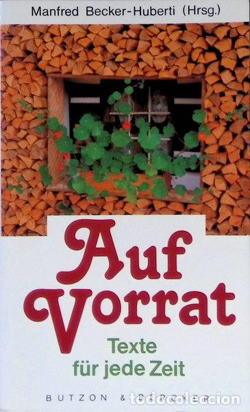 Livres: Auf Vorrat- 9783766698773